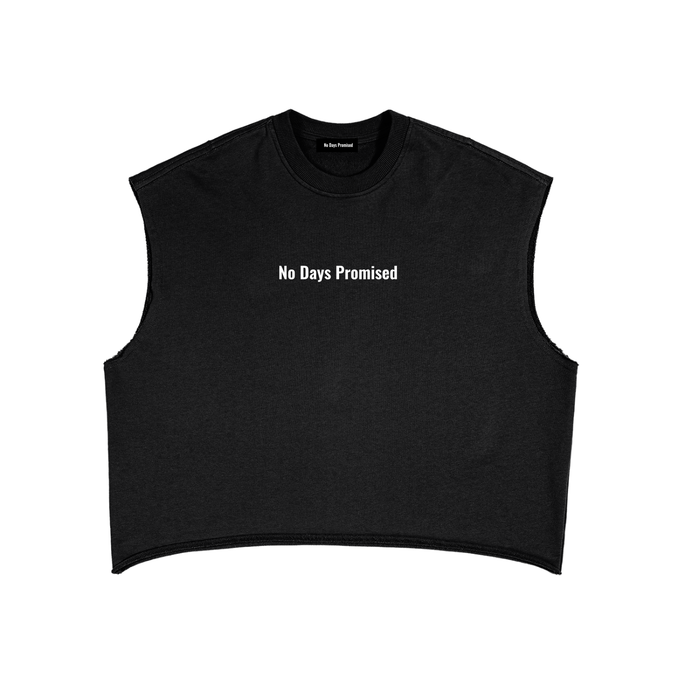 "Wake up. Thank God. Get to Work" Boxy Tank Top