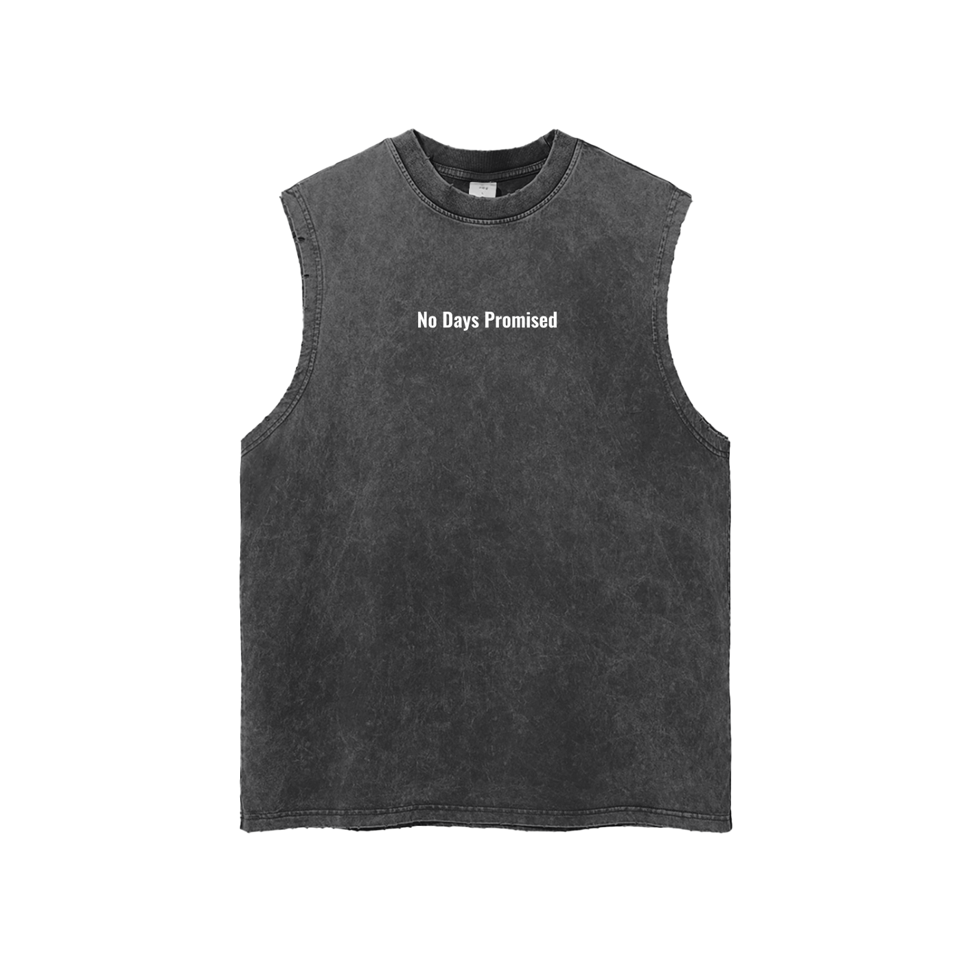 "Wake up. Thank God. Get to Work" Washed Tank