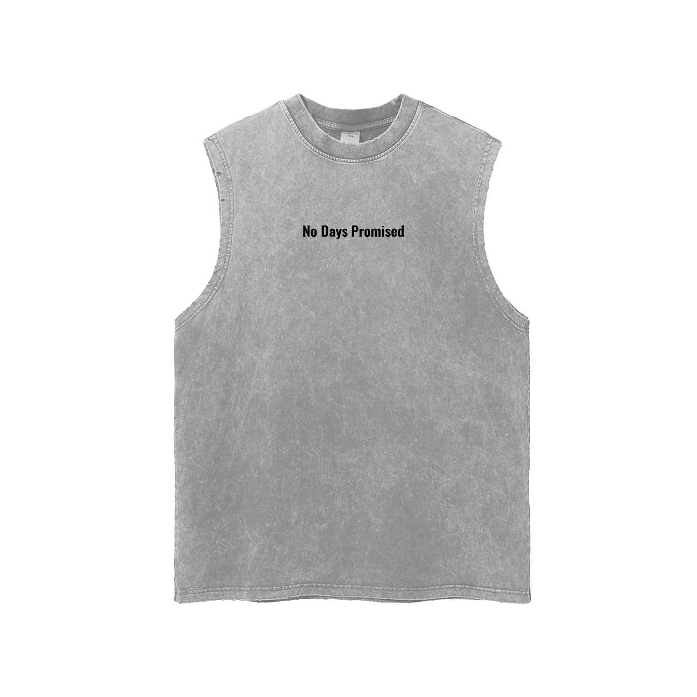 "Wake up. Thank God. Get to Work" Washed Tank