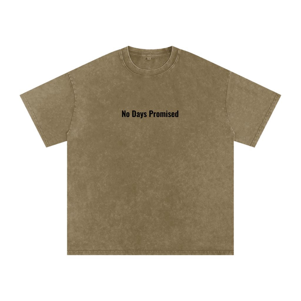 "Wake up. Thank God. Get to Work" Washed Tee