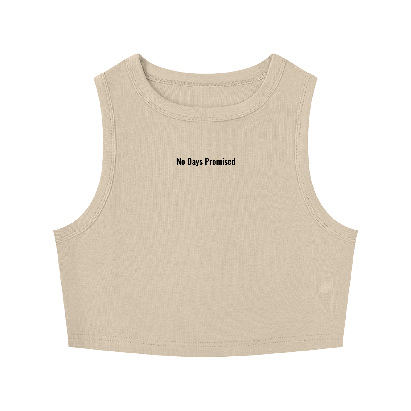 Women's Tight Crewneck Crop Tank Top