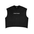 "Wake Up. Thank God. Get to Work" Boxy Tank